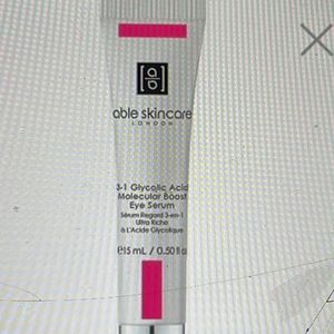Able skincare glycolic acid molecule boost eye serum